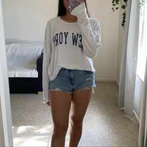 Brandy Melville “New York” long sleeve